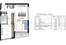 Gornji Bukovac, Zagreb, Maksimir, Novogradnja - dvosoban stan, 1. kat, 64m2, Zagreb, Flat