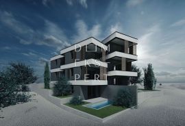 Šimuni, Komforan četverosobni apartman sa vrtom - Šimuni, Pag, Pag, Kвартира