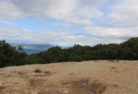 Istra, Rabac - zemljište s impresivnim pogledom, 1.015 m2, Labin, Tierra