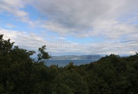 Istra, Rabac - zemljište s impresivnim pogledom, 1.015 m2, Labin, Tierra