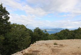 Istra, Rabac - zemljište s impresivnim pogledom, 1.015 m2, Labin, Tierra