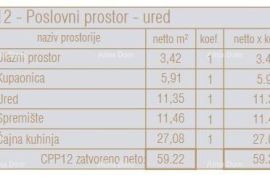 Poslovni prostor Prodaja poslovnog prostora u novom poslovno- stambenom projektu, Poreč CPP12, Poreč, Gewerbeimmobilie