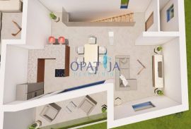 Opatija-Ika dvoetažan stan 2S+DB, 98.84 m2, Opatija - Okolica, Appartment