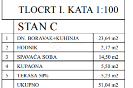 Novogradnja -  moderan stan sa dvorištem u okolici Poreča, Poreč, Kвартира