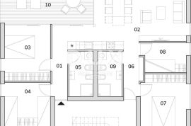 ISTRA, NOVIGRAD - 4SS+DB Apartman u novogradnji nadomak plaža, Brtonigla, Kвартира