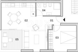 ISTRA, NOVIGRAD - 1SS + DB Apartman u novogradnji nadomak plaža, Brtonigla, Διαμέρισμα