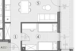 Stan Prodaja stanova u novom modernom projektu, Pula, A11, Pula, شقة