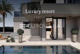 Istra, Medulin. Luxury resort samostojeće kuće s bazenom 142 m2, Medulin, Famiglia