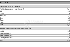 NOVOGRADNJA: Split, Sirobuja, Trosobni stan S-4, Split, Apartamento