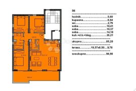 Novogradnja Makarska od 2500-3400€! 4soban 95m2 (S6z), Makarska, Kвартира