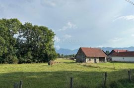 Građevinsko zemljište s ucrtanom kućom i pomoćnim objektom, Gospić - Okolica, Zemljište