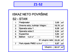 Z1/S2, NOVO IDEALNO ZA OBITELJI, Pula, Flat