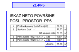 Z1/PP6 POSLOVNI PROSTOR UNUTAR NOVOG STAMBENOG KOMPLEKSA - ODLIČNO!, Pula, Propiedad comercial