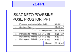 Z1/PP1 POSLOVNI PROSTOR UNUTAR NOVOG STAMBENOG KOMPLEKSA - ODLIČNO!, Pula, Commercial property