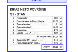 Z8/S1, NOVO STAN IDEALAN ZA PAROVE, Pula, Stan