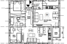 Trosobni stan u Hrašću, Zagreb, Apartamento