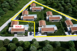 KOMPLEKS ZEMLJIŠTA ZA INVESTICIJU U BUJAMA SA PROJEKTOM ZA 5 VILA S POGLEDOM, Buje, Terrain