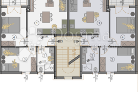 Istra, Pula, Štinjan - Stan 59.88 m², 2SS+DB, I. kat, Parking, Blizina Mora, Pula, Appartement