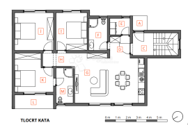 PENTHOUSE U NOVOGRADNJI SA KROVNOM TERASOM, Vodice, Appartement