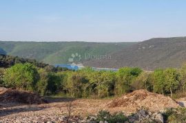 GRAĐEVINSKO ZEMLJIŠTE S POGLEDOM NA MORE, okolica Labina, Labin, Terrain