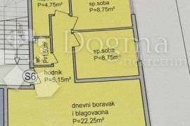 TURANJ/SV. FILIP I JAKOV - LUKSUZAN DIZAJNERSKI PENTHOUSE S VELIKOM KROVNOM TERASOM I POGLEDOM NA MORE, Sveti Filip I Jakov, Kвартира