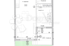 NOVOGRADNJA SEGET DONJI 50.76m2, Seget, Flat