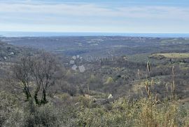 ZEMLJIŠTE SA TOP POGLEDOM I GRAĐEVINSKOM DOZVOLOM, Buje, Zemljište