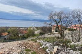 Kostrena, građevinska parcela sa panoramskim pogledom, Kostrena, Terrain