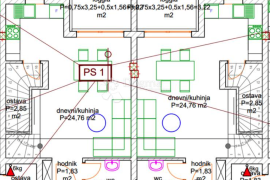 STAN NA DVIJE ETAŽE + 70 m2 OKUČNICA, Ližnjan, Appartment