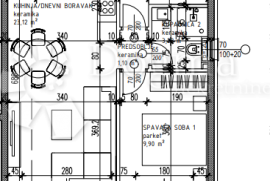 DVOSOBAN STAN U PRIZEMLJU NOVOGRADNJE, S2, Okrug, Flat