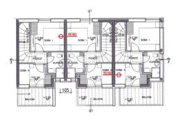 Dvosoban stan (S1) u novogradnji, 200m od mora, Mandre, Pag, Appartamento