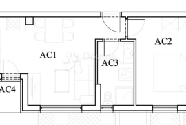 Novogradnja Štinjan Stan AC Prizemlje, Pula, Flat