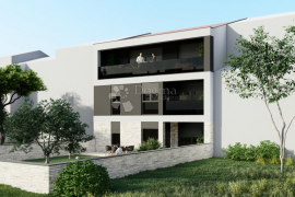 NOVI STAN 110 M2 SA 2 TERASE, 600 M DO MORA!, Medulin, Appartment