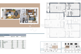 Stan novogradnja, Melada (Maslina) - 84,23m2, Zadar, Apartamento