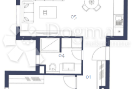 Novogradnja Premantura - 2. kat, Medulin, Flat