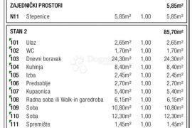 NOVOGRADNJA U PREDGRAĐU SAMOBORA, Samobor - Okolica, Flat