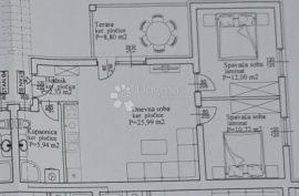 ZATON TROSOBAN APARTMAN NOVOGRADNJA B1, Nin, شقة