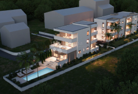 VODICE NOVI PREKRASNI DVOSOBAN STAN NA PRVOM KATU S4 112,90 M2, Vodice, Stan