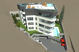 Apartman u izgradnji, s prostranom terasom, u blizini plaže !, Opatija, Appartment