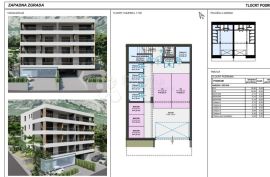 Jednosoban stan s pogledom na more A5, Makarska, Appartement