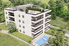 Atraktivan Penthouse s panoramskim pogledom u novogradnji Čiovo (s11), Trogir, Wohnung