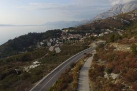 ATRAKTIVNO ZEMLJIŠTE S POGLEDOM NA MORE, MAKARSKA, Makarska, Land