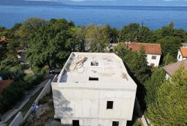 KRK - NJIVICE - ZAPOČETA GRADNJA VILE 50 m OD MORA, Omišalj, Haus