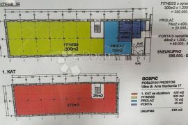 Centar Gospića poslovni prostor 810m2  + POPUST 20%, Gospić, العقارات التجارية