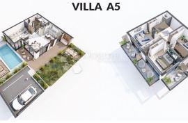 A5- Luksuzna vila 200 m od mora, Umag, Casa