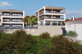 OTOK KRK - LUKSUNI STAN U PRIZEMLJU S BAZENOM, Vrbnik, Appartement