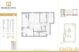 NOVOGRADNJA PREMIUM LIVING RIJEKA -  STAN 8.4 / 3S+DB, Rijeka, Appartment