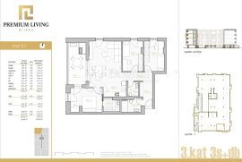 NOVOGRADNJA PREMIUM LIVING RIJEKA -  STAN 8.3 / 3S+DB, Rijeka, Appartamento