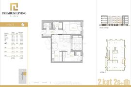 NOVOGRADNJA PREMIUM LIVING RIJEKA -  STAN 7.2 / 2S+DB, Rijeka, Daire