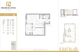 NOVOGRADNJA PREMIUM LIVING RIJEKA -  STAN 6.4 / 1S+DB, Rijeka, Appartment